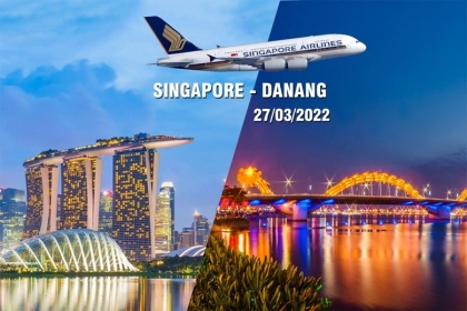 Singapore Airlines to re-open commercial flights to Da Nang from March 27