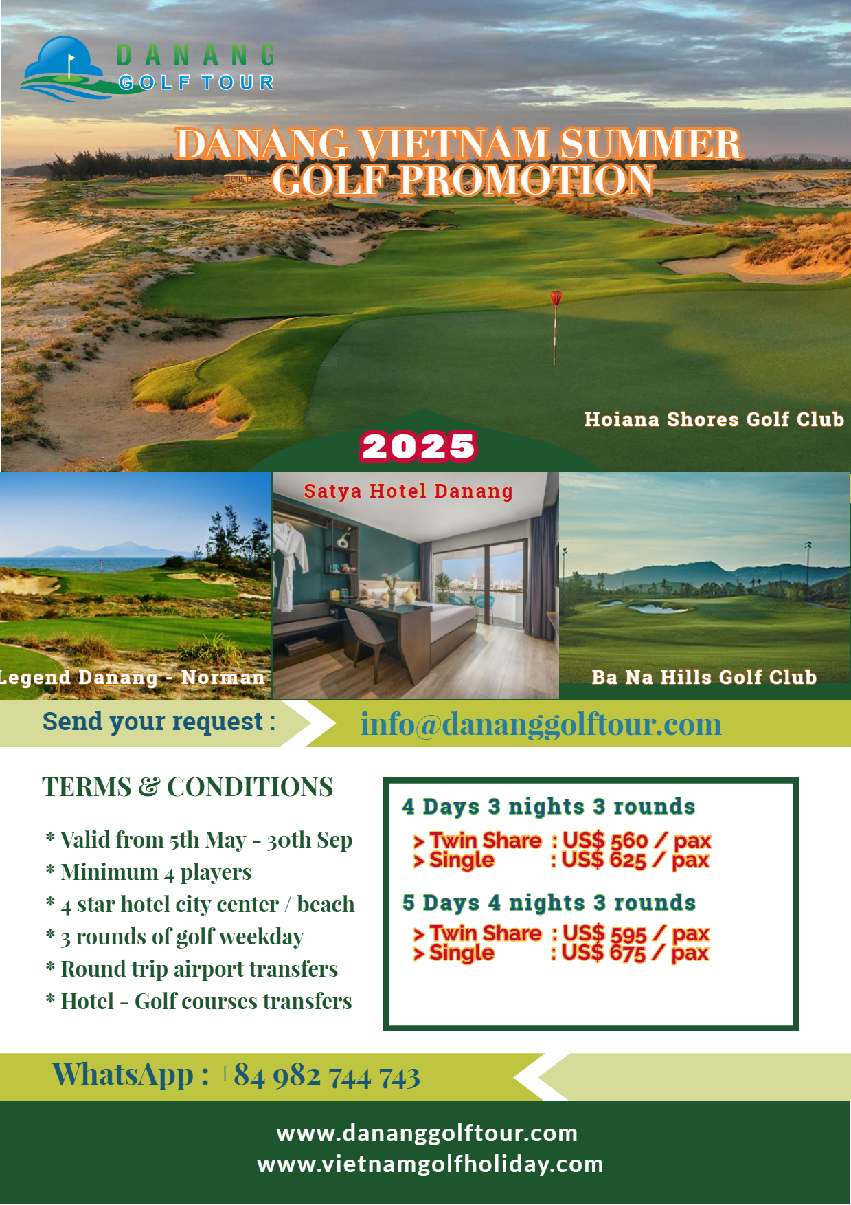 Danang Vietnam Golf Promotion